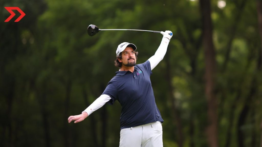 Bernardo García se presentó como un Deportista Quálitas durante el primer "Campeonato Nacional de Golf Adaptado".