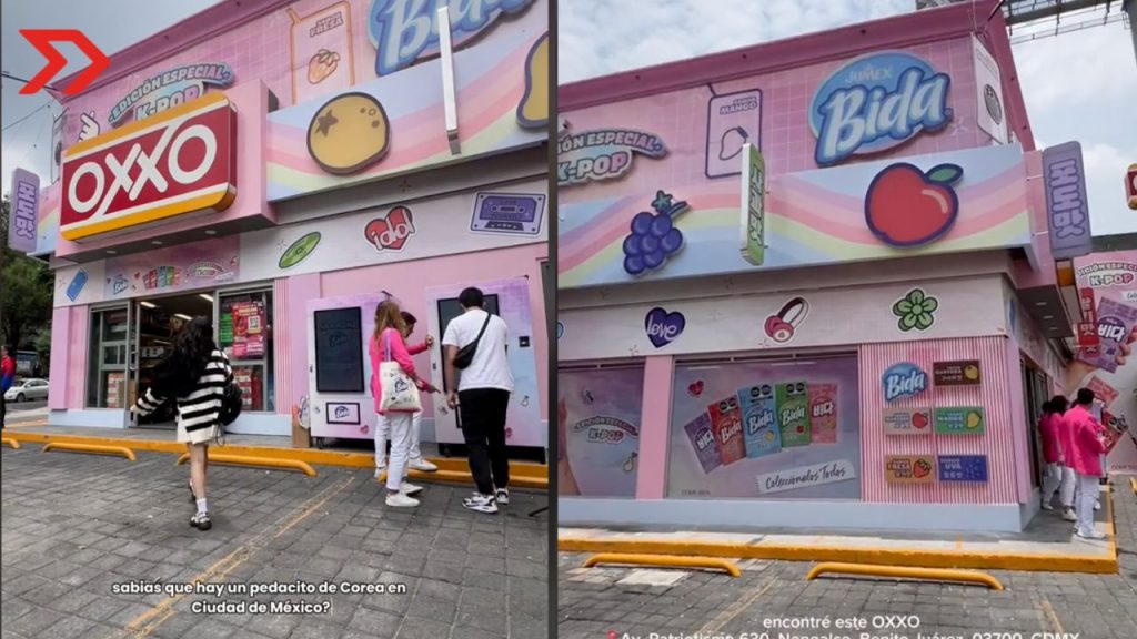 El nuevo OXXO temático de K-Pop en CDMX ofrece bebidas exclusivas y una experiencia que fusiona la cultura mexicana y coreana.