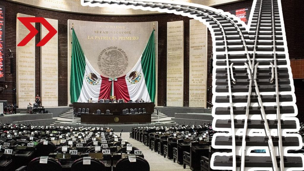 La Cámara de Diputados aprueba reforma al artículo 28, para que el Estado retome el uso de vías férreas de trenes de pasajeros.