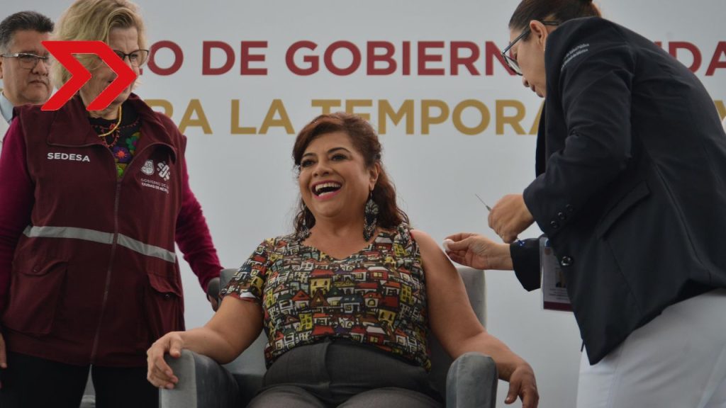 Clara Brugada anunció el inicio de la jornada de vacunación invernal 2024-2025 con más de 3 mil puntos de vacunación.