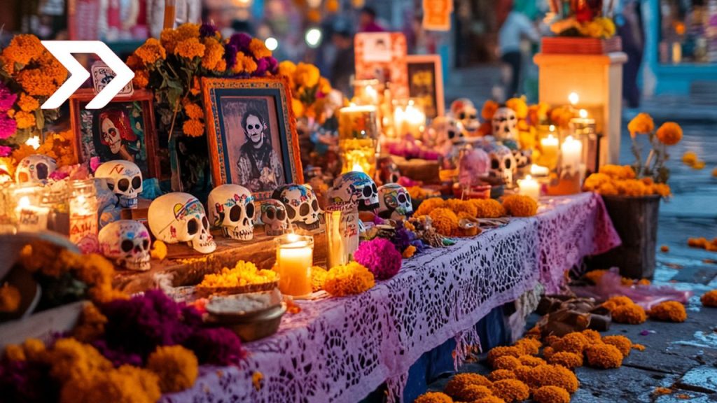 De acuerdo con información de la Concanaco, el día de muertos generará una derrama económica en 10% superior al año anterior 2023.