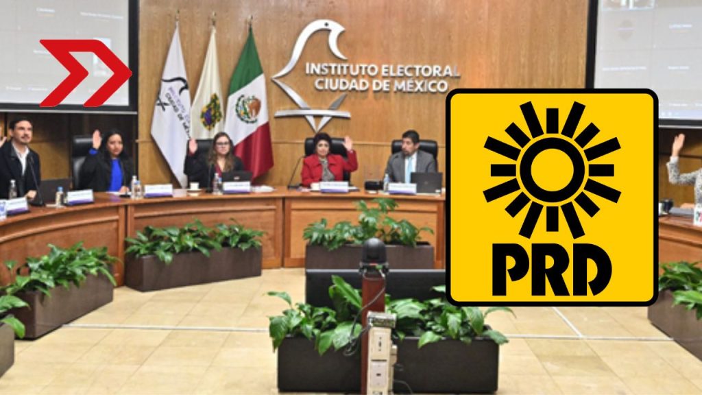 El IECM aprueba el registro del PRD como partido político local tras perder su estatus nacional en septiembre de 2024.