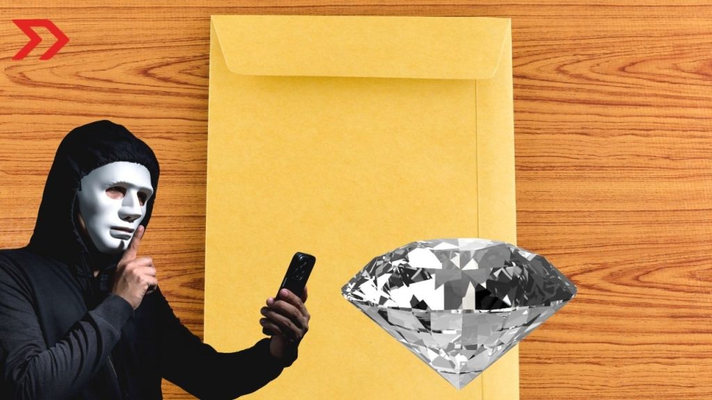 El fraude de los diamantes en sobres amarillos, denunciado por Sofía Niño de Rivera, roba datos usando códigos QR engañosos.
