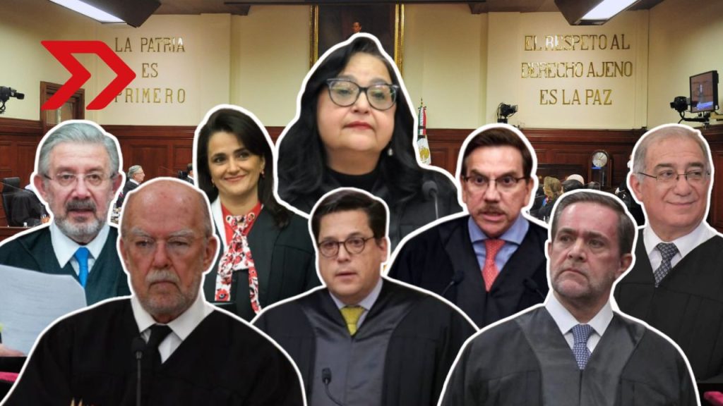 Al menos siete ministros de la SCJN renunciaron previo a la elección judicial de 2025, manteniéndose en funciones hasta agosto.