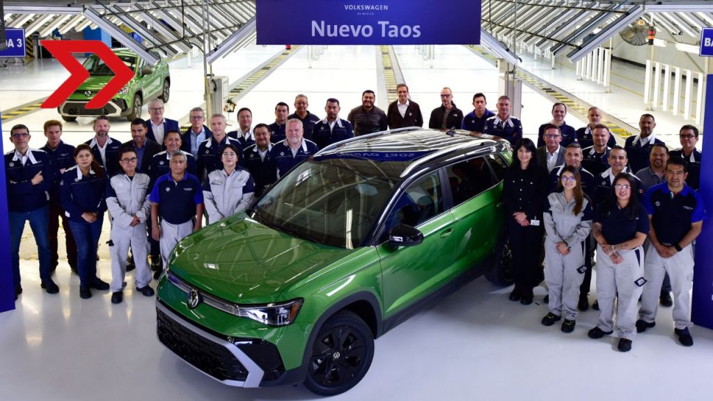 Volkswagen de México inicia la producción del Taos en Puebla, para expandirse en los mercados de exportación en Norteamérica.