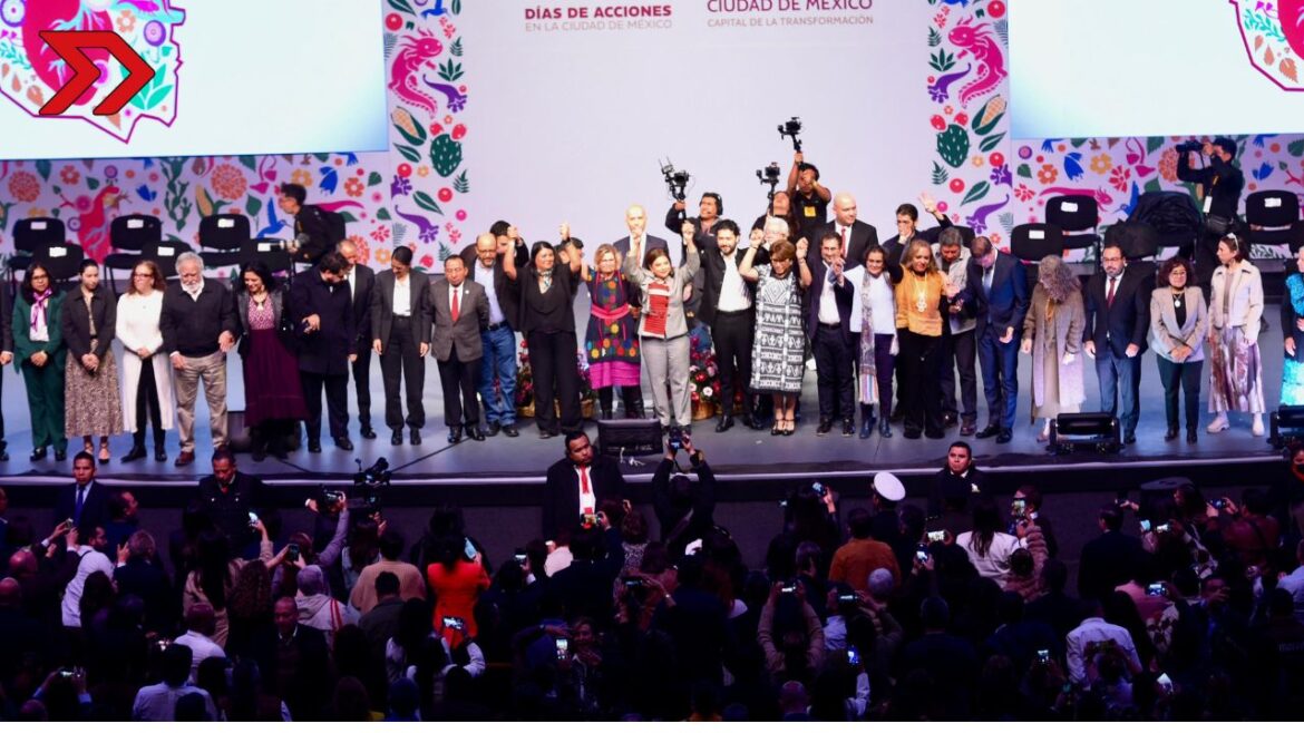 Clara Brugada presentó su informe de 100 días de Gobierno, destacando avances para combatir la desigualdad en la CDMX.