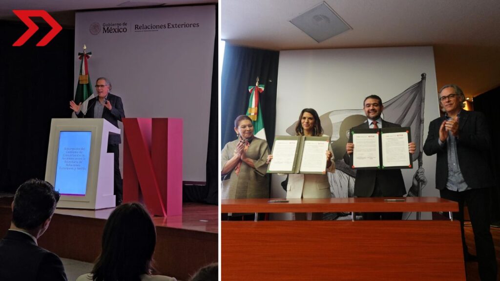 La SRE y Netflix firman convenio para promover en el extranjero la cultura y el turismo de México a través del cine.