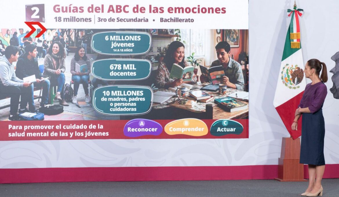 Gobierno de México presenta estrategia nacional de salud mental "El ABC de las emociones"