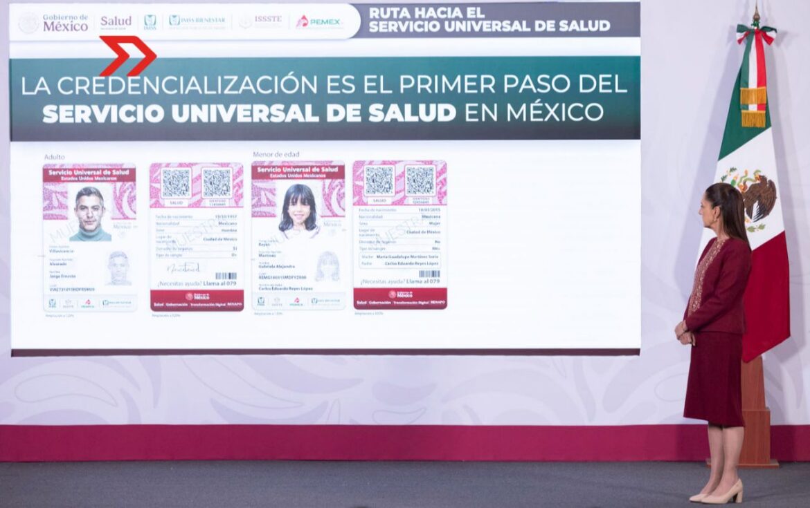 Sheinbaum anuncia decreto para crear el Servicio Universal de Salud