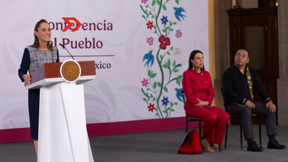 Sheinbaum destaca crecimiento en turismo con la llegada de 26.2 millones de visitantes internacionales