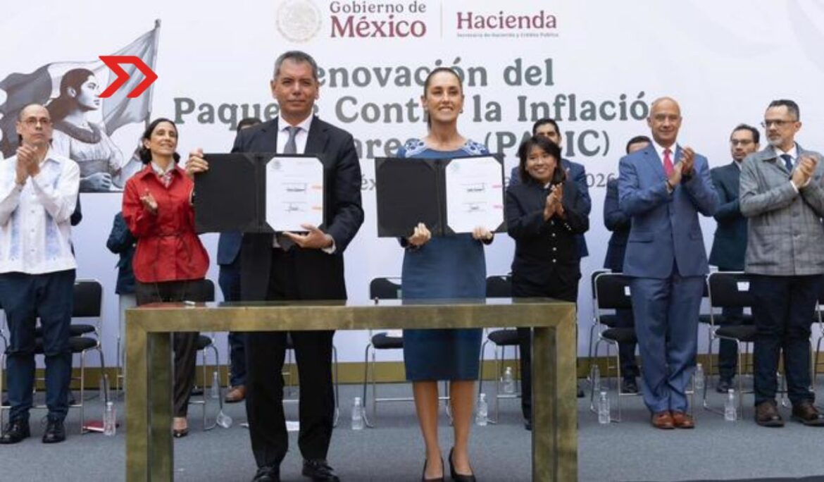 Firman renovación del PACIC para mantener la canasta básica en 910 pesos