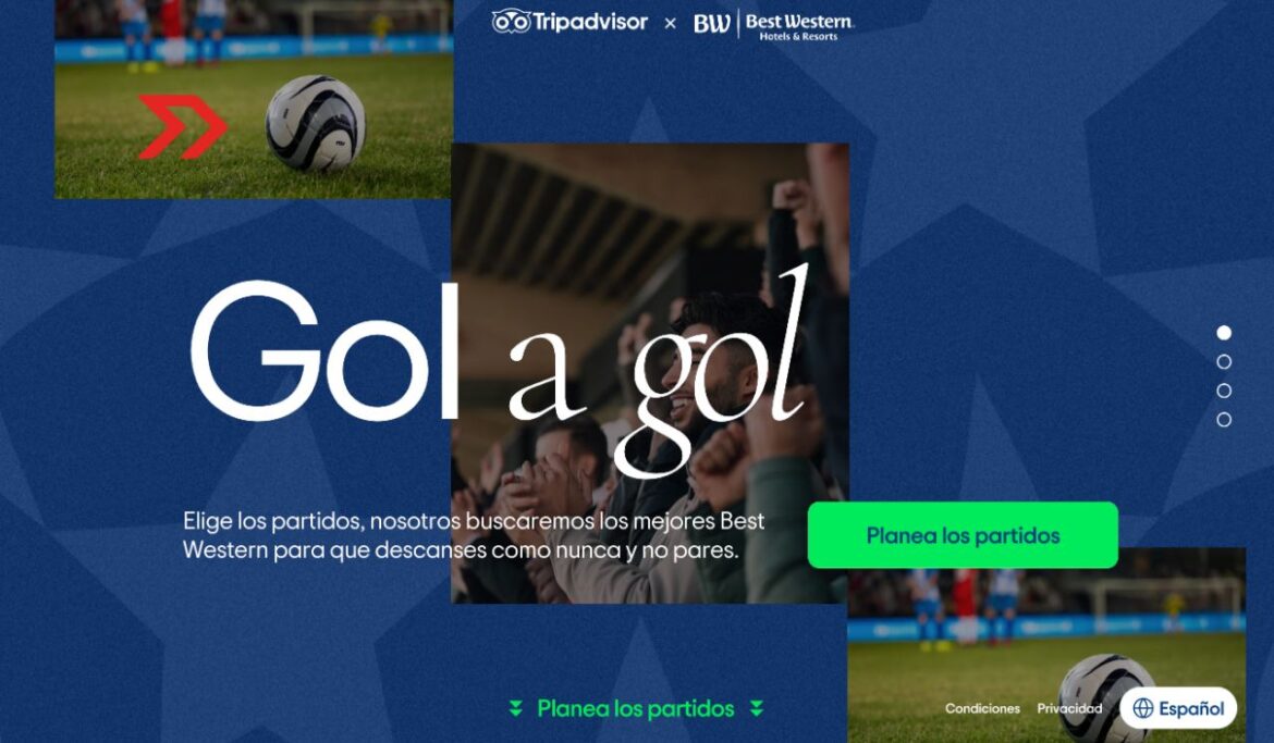 Turismo deportivo: BWH Hotels y Tripadvisor lanzan "Gol a Gol"