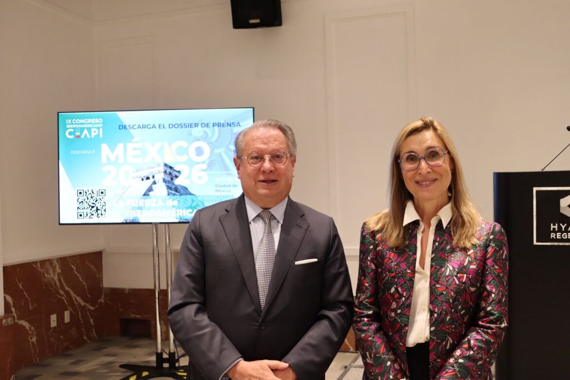 Alberto Espinosa miembro del consejo asesor mexicano de Ceapi y Núria Vilanova es presidenta del Consejo Empresarial Alianza por Iberoamérica (CEAPI)