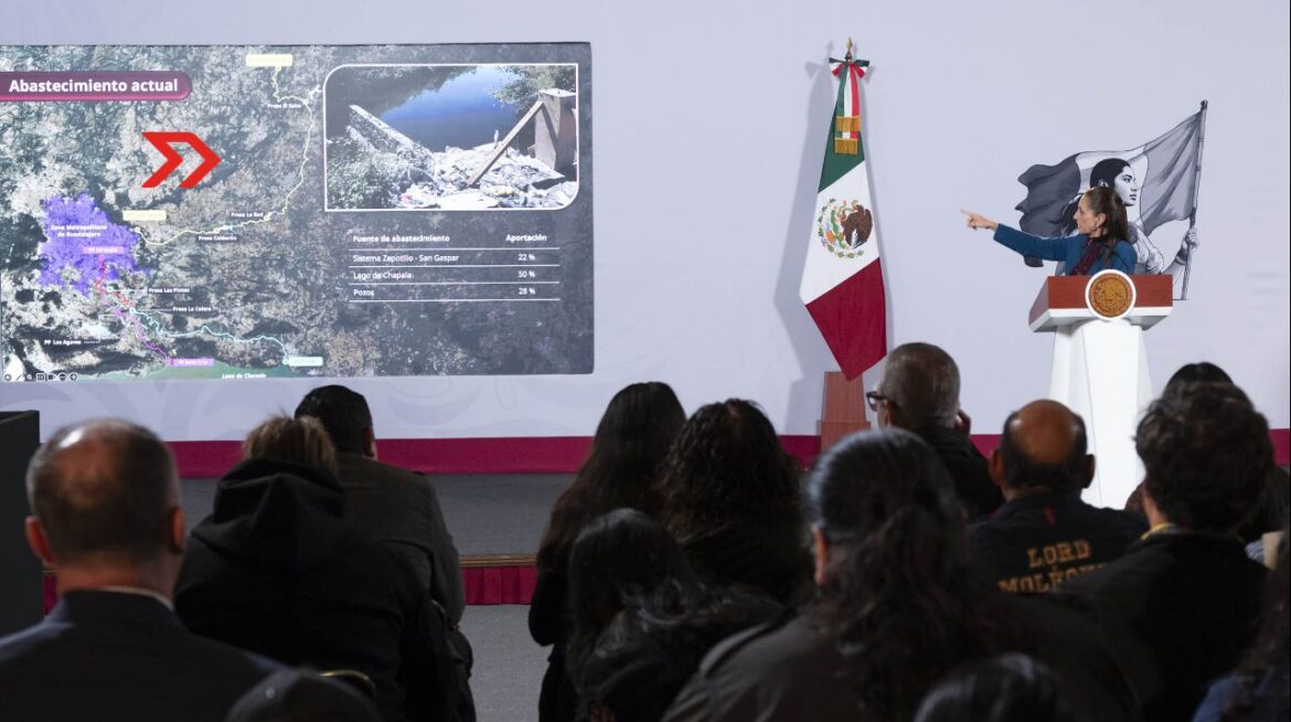 Gobierno invertirá 14 mil 500 mdp para resolver suministro y calidad del agua en Guadalajara